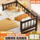铁艺小儿公童拼接床带护栏大床单人床婴儿YVM男孩女孩主床边床加