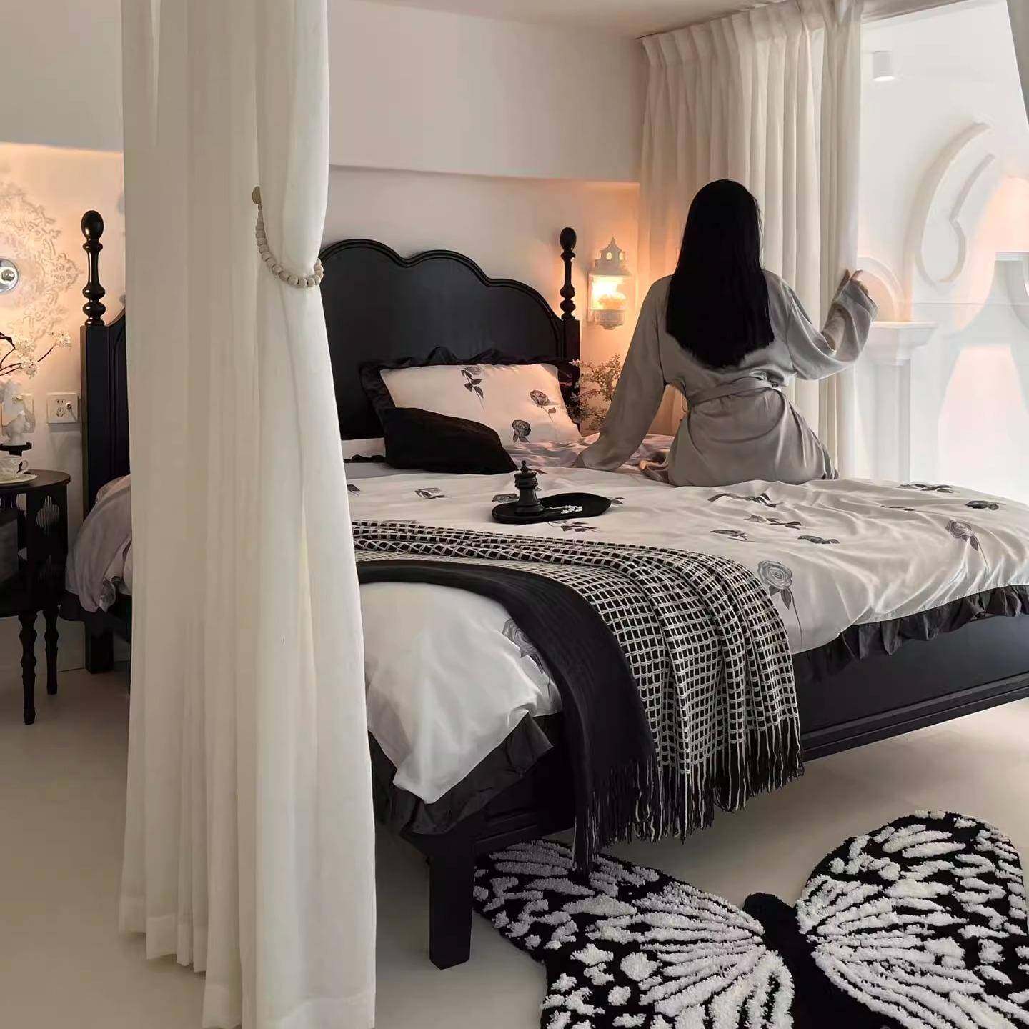 法式古马赛床全实复1木床米8风中古主卧双人床美式卧室轻奢AAJ大,鲜花速递/花卉仿真/绿植园艺,其它园艺用品,淘宝优惠券,粉丝福利购,淘宝优惠卷