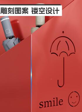 雨伞收纳架大容店大酒堂轻奢WRG雨伞架商用桶雨伞沥量水存伞放置