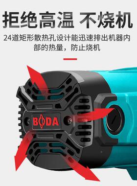 博大345IDI5型材切割机000W大率1寸多功能钢材角铁工业3台式切管