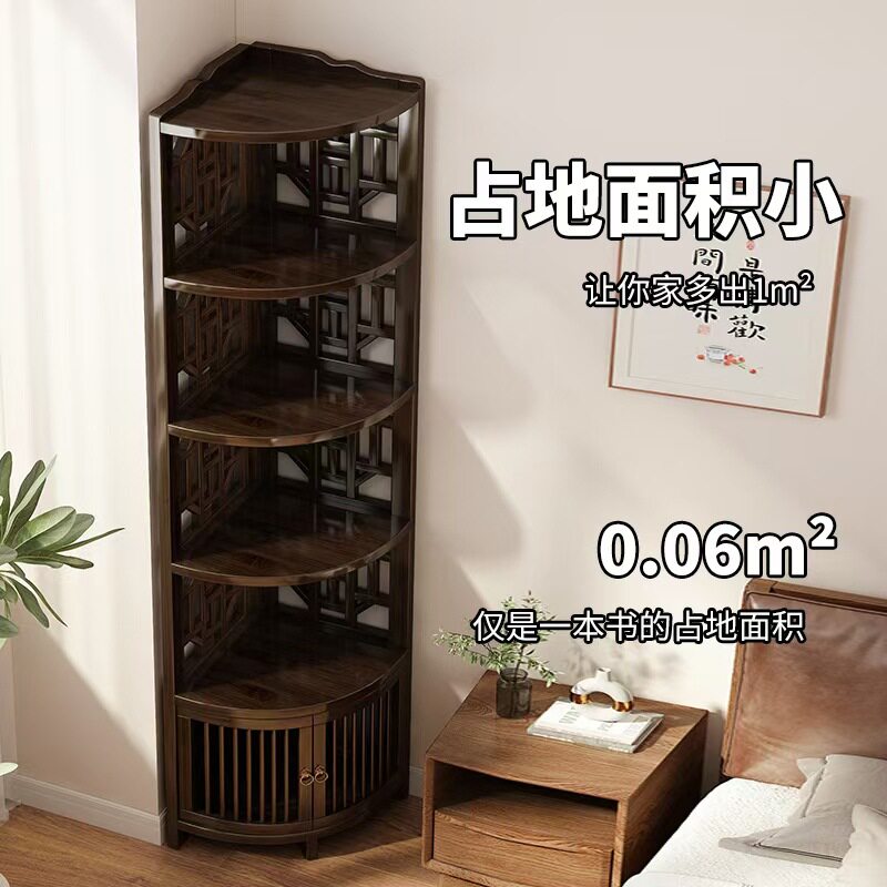 角柜墙角三角柜轻奢感沙发角柜转角置物架客厅角柜墙角置物架