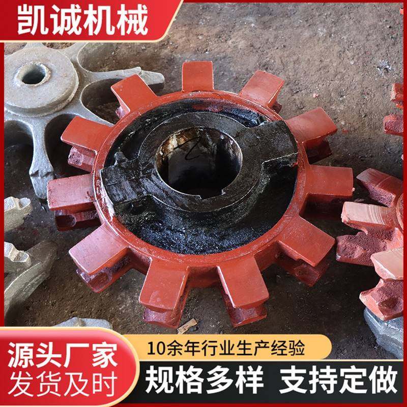 矿用双节距链轮输送机链齿轮矿业提升机机械配件总成传动链轮