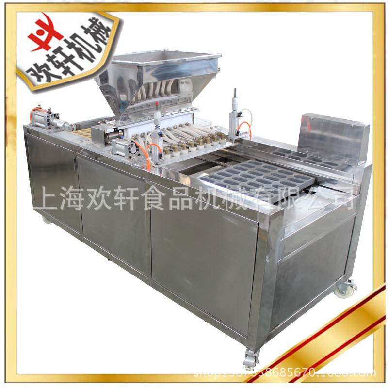 创业蛋糕线小型蛋糕机糕点设备蛋糕注糊机小型创业机器