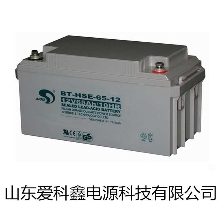 赛特BT-HSE-65-12 12v65ah UPS/太阳能/风能铅酸蓄电池
