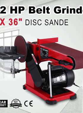 915砂带机375W平面砂光机多功能家用木工抛光机微型打磨机器