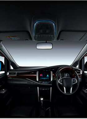 FOR2016款INNOVA FORTUNER VIGO REVO加热转向流水防炫目蓝镜加装