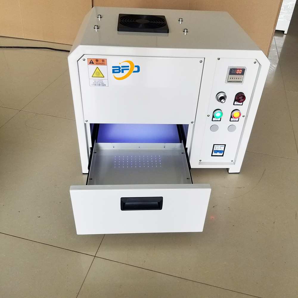 小型uv固化箱抽屉uv机定时提醒功率可选可装汞灯LEDUV400w600w