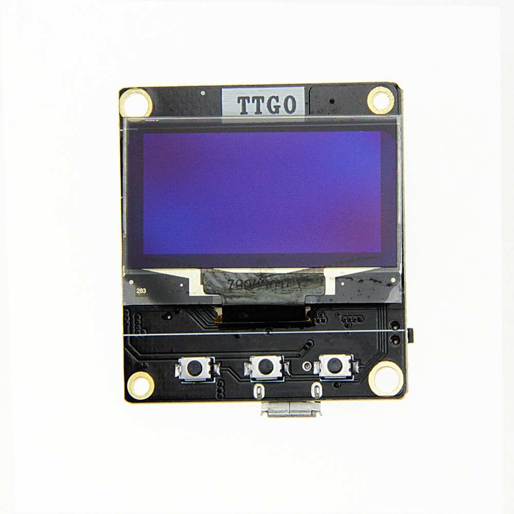 TTGO TO ESP8266 OLED SH1106 1.3英寸WiFi气象站模块