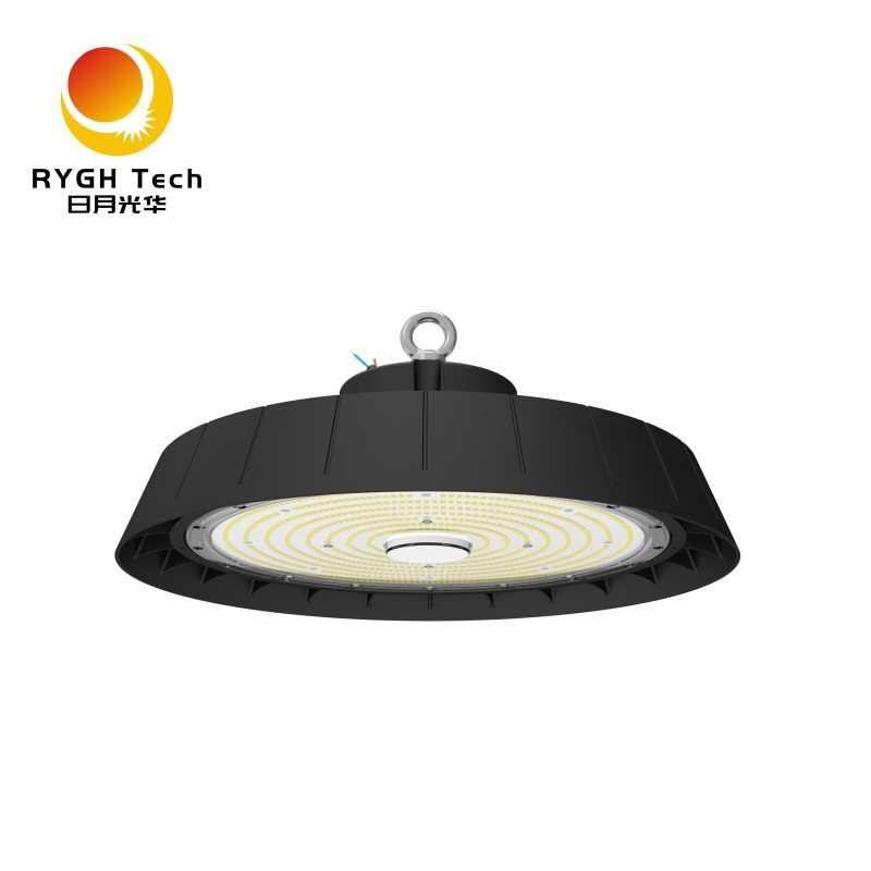 仓库车间厂房顶棚照明300w大功率UFO工矿灯LED高棚灯投光灯