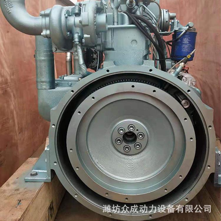 潍坊船用柴油发动机WP4道依茨4缸130马力船机供货