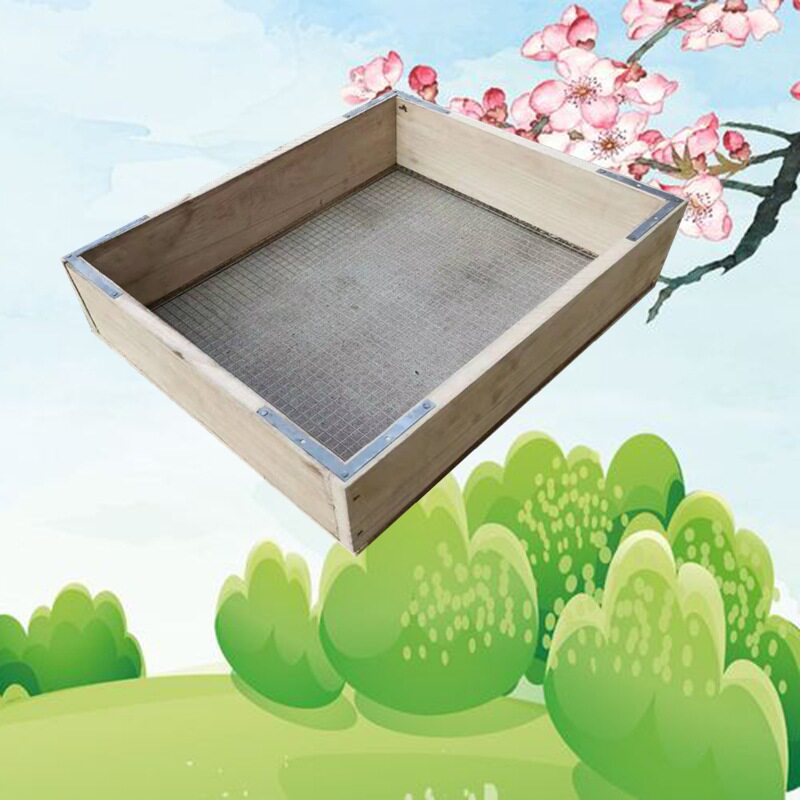不锈钢大眼木质手工板栗筛