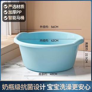 洗衣盆家用特大塑料脸盆宿舍盆子洗脚盆加厚耐用婴儿宝宝洗澡盆子