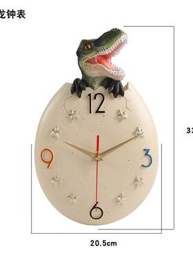 现代简约挂钟创意客厅艺术钟表电商树脂工艺品摆件挂钟