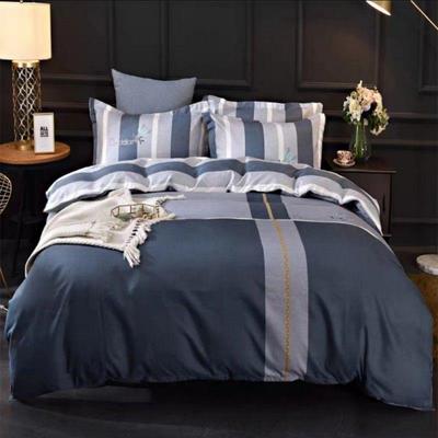 纯棉四件套100床上用品床单被套单双人被罩床上4件套冬季加厚