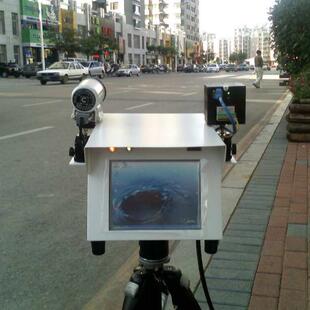 便携式支架测速仪雷视一体机车牌识别超速抓拍雷达4G三角架测速仪