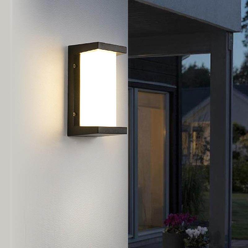 户外壁灯30墙W防雨方形BD1320别墅门口壁过道走廊阳台防L酒ED潮灯