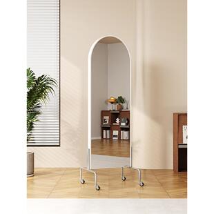 可移动落地全身镜用网红杂志架收纳物书架QSV卧室置家试衣镜穿衣
