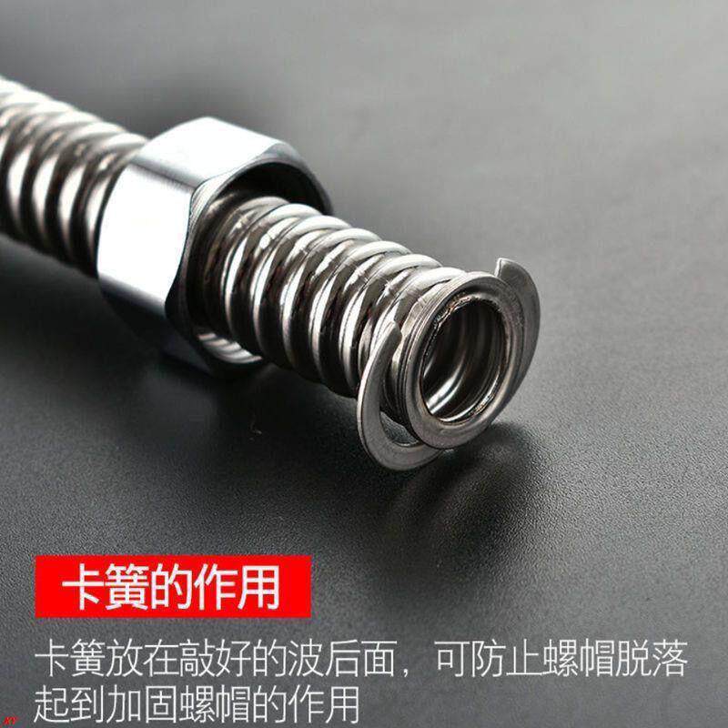 锈10个不钢波纹管螺帽4分61寸垫片接头配0件201QSC304卡簧垫分圈