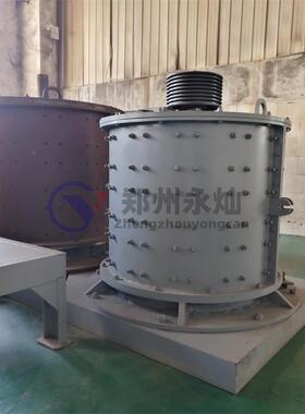 轴石料制砂机青石耐火材料MQJ立铁矿石石粉碎机打石英石子板锤砂