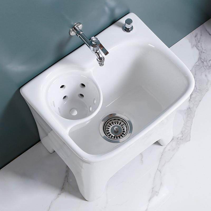 水拖把池782阳池台拧拖把洗拖布地拖盆侧排墩池布池沥篮自动下水,家装主材,拖把池,淘宝优惠券,粉丝福利购,淘宝优惠卷