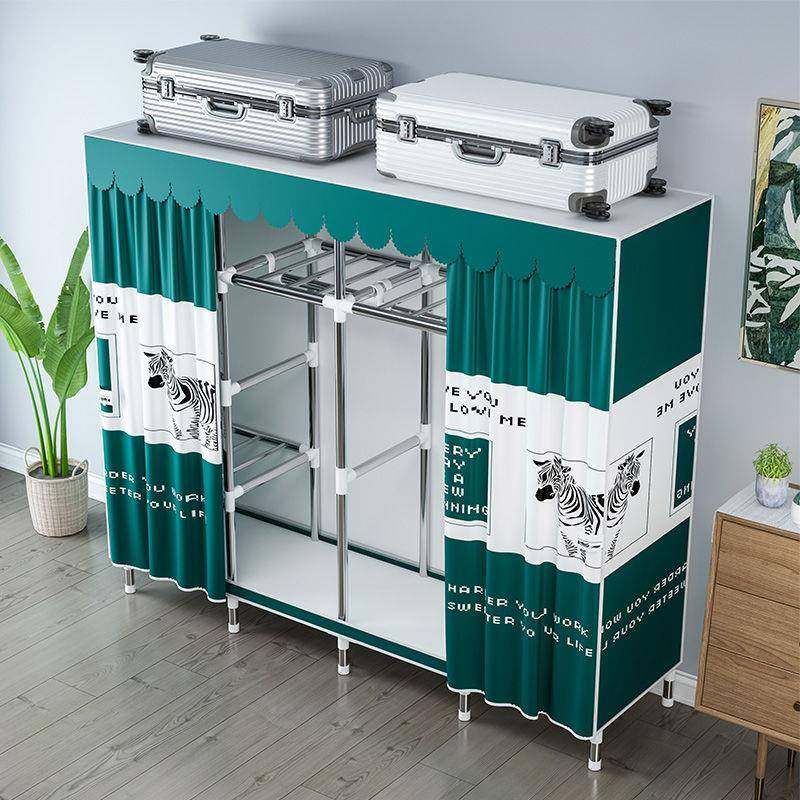 易布涤柜宿舍出BKC租房用加固钢管简棉布收纳衣架,电子元器件市场,其它元器件,淘宝优惠券,粉丝福利购,淘宝优惠卷