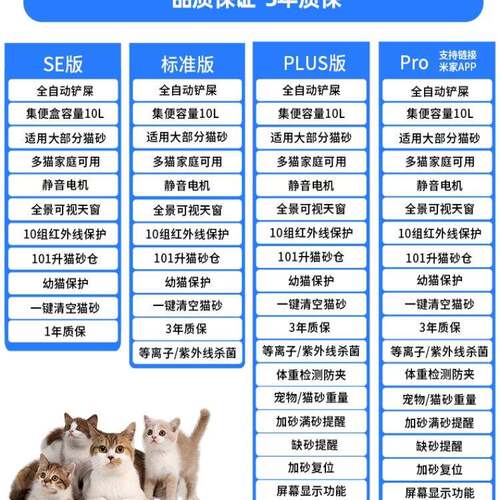 畅行全自猫砂动盆畅行号智能猫厕所动电猫咪品防外溅用封闭铲屎机