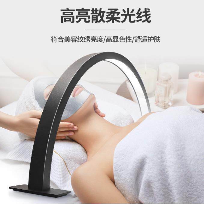 跨境直销美甲灯带钻桌面半月灯美甲店专用LED护眼灯可调光落地灯
