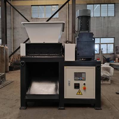 小型金属撕碎机500型单电机铁板不锈钢铝丝铜板金属块撕碎工厂价