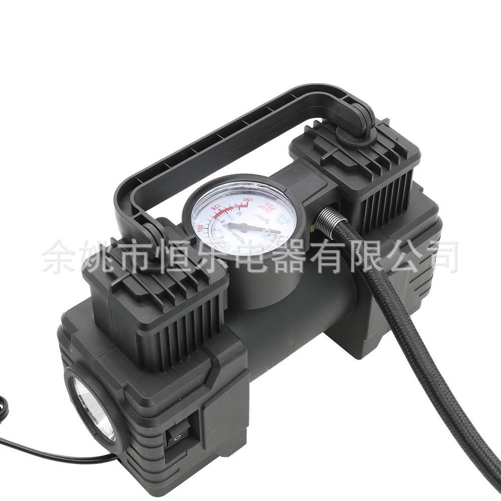 车载充气泵双缸高压12v大功率汽车轮胎打气机小型便携电动打气泵