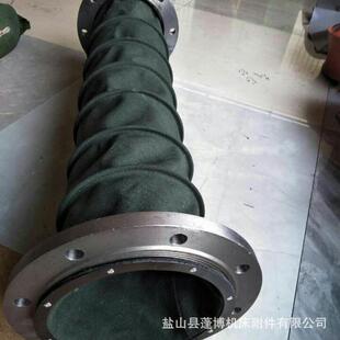 耐高温风机软连接通风口伸缩软管排烟帆布管道软接头风管软接