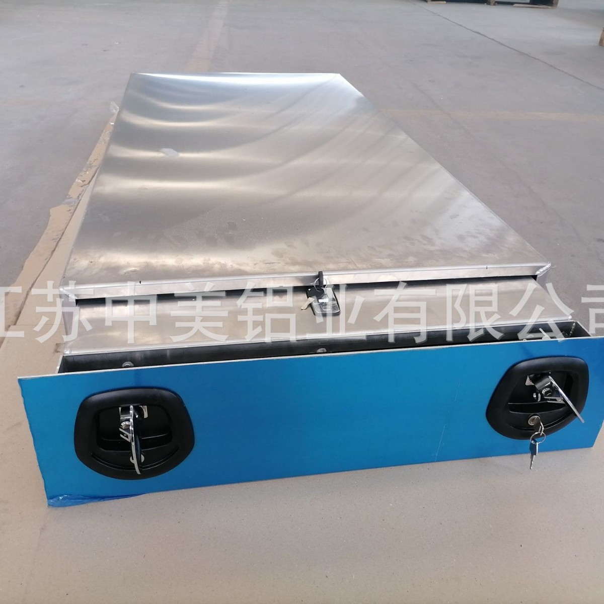 铝工具盒与抽屉 拖车横床卡车工具箱 铝合金60英寸横床卡车工具箱