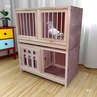 鸽子巢箱繁殖实木制定鸽舍养子窝品笼种鸽赛赛飞信鸽配对巢箱其他