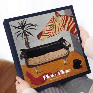 大容量自粘式5寸影集6本家庭版纪念册手工寸相簿成长宝宝新疆包邮