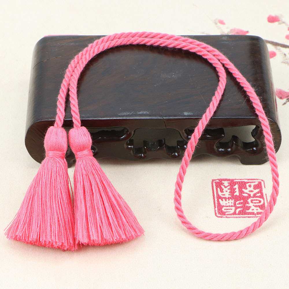 工厂现货 54CM双头流苏  窗帘古风服饰绑绳吊穗 服饰辅料挂饰配件