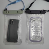 户外pvc手机透明防水袋可触屏防水手机袋漂流游泳拍摄手机防水套