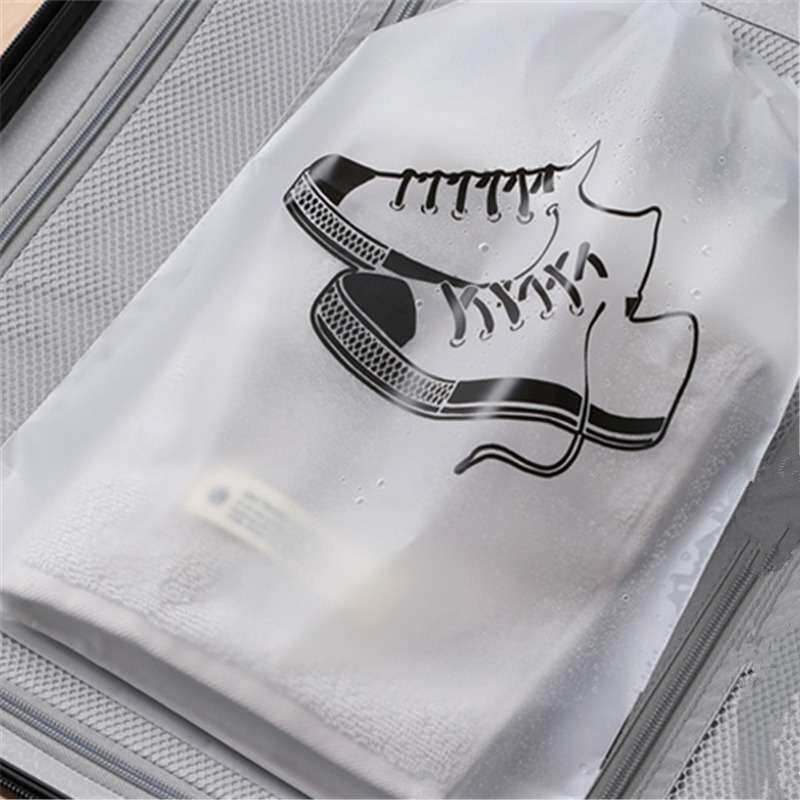 鞋子收纳袋防尘防水抽绳束口袋学生宿舍整理鞋袋出门旅行自封袋子