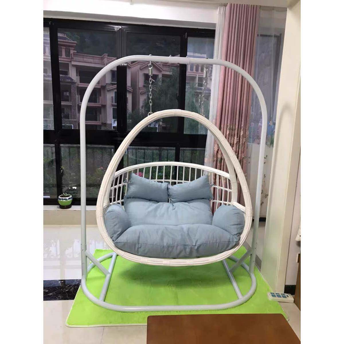 阳台吊篮藤椅户外休闲室内秋千双人鸟巢懒人椅单人庭院吊椅摇篮椅