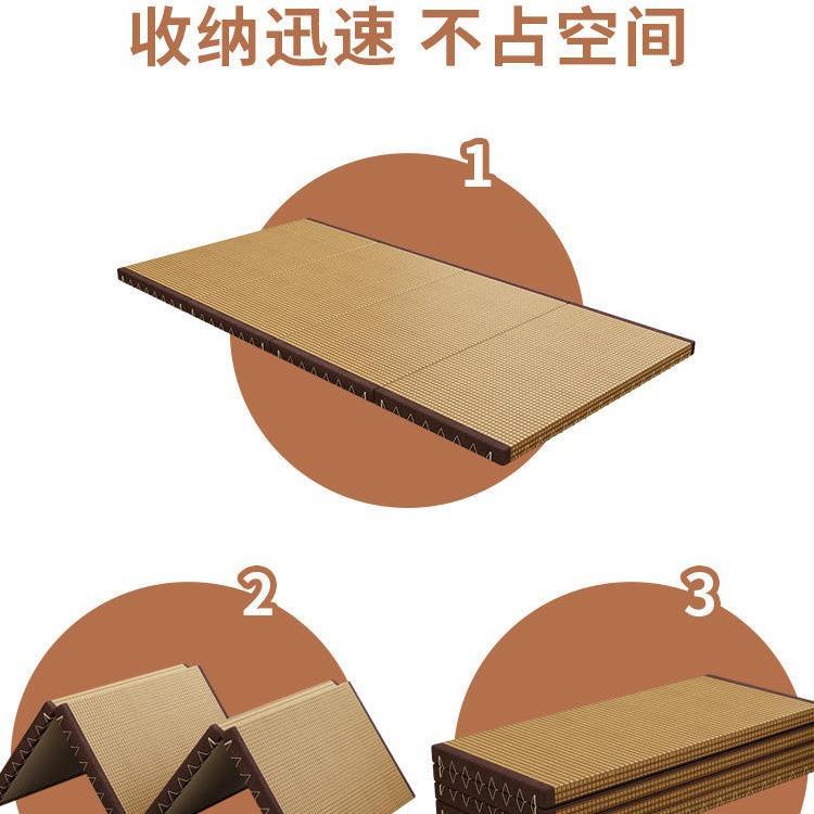 日式榻榻米地垫3E椰棕床垫可折叠宿舍创床垫午休垫出口品质睡眠垫