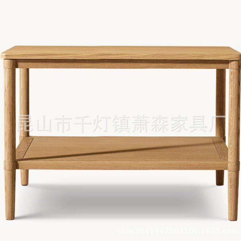 简约实木沙发边几家用茶几床头小桌子长方形茶桌小户型角几茶台桌