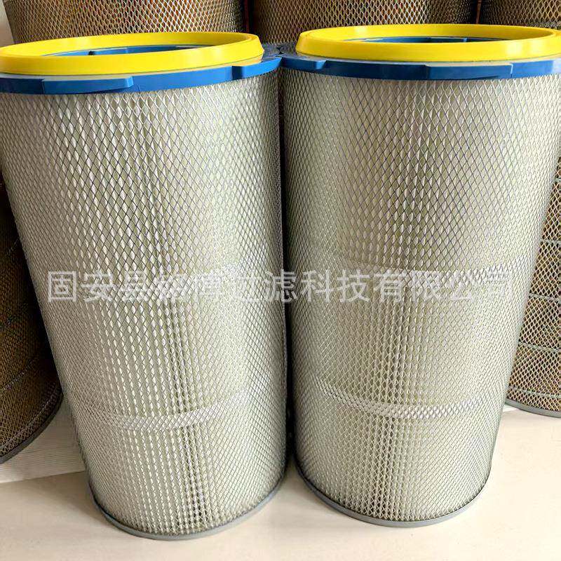 六耳除尘滤筒工业除尘器滤芯空气除尘折叠滤筒六耳快拆除尘滤芯