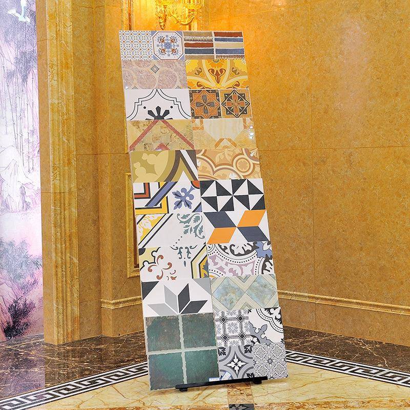 景昂瓷砖展示架300600陶瓷瓷砖展架木地板线条墙砖陈列架包邮