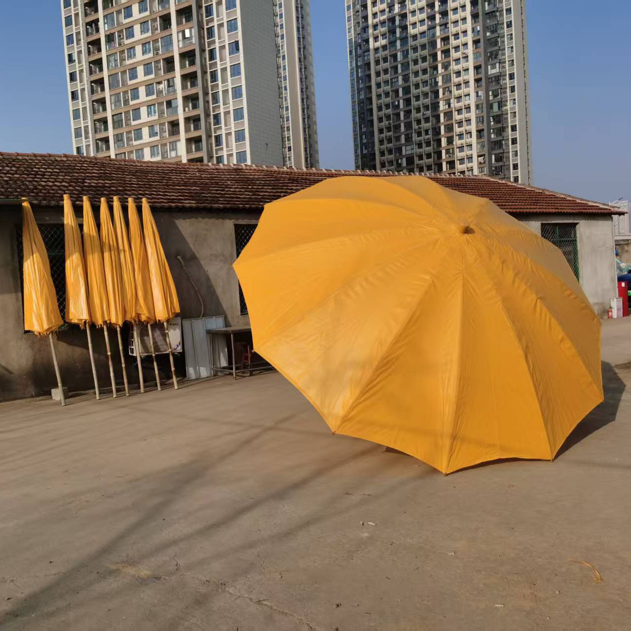 3米直径纯手工油布伞改良骨架仿古复古伞凌云户外伞休闲场景用伞