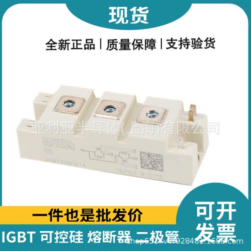 SKM75GB12T4 功率igbt模块 IGBT驱动电路 晶体管 高压igbt 新批次