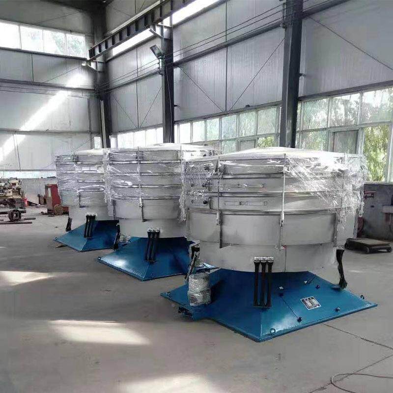 晟鸿分摇摆筛鳞筛片SHYBS石墨粉圆形筛选机砂产量大仿人工机石英