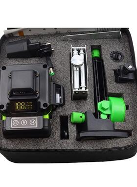 室内外高强高精水平仪墙自动打线铺平16936线贴地仪124D绿光线贴