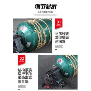 TDY75型式 滚筒电机输送带搅拌站传动胶 油冷电滚动滚筒包内IVE置式