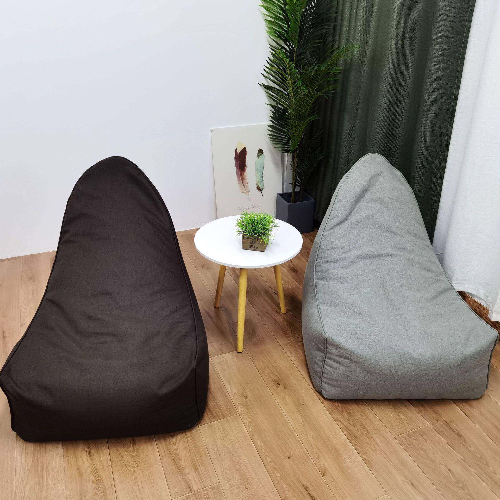 人4400沙发榻米成人懒人沙发亚麻布发懒休闲单人沙榻发沙豆袋布套