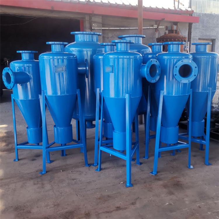 全自动滴灌农用离心过滤器不锈钢旋流除污器井水过滤旋流除砂器