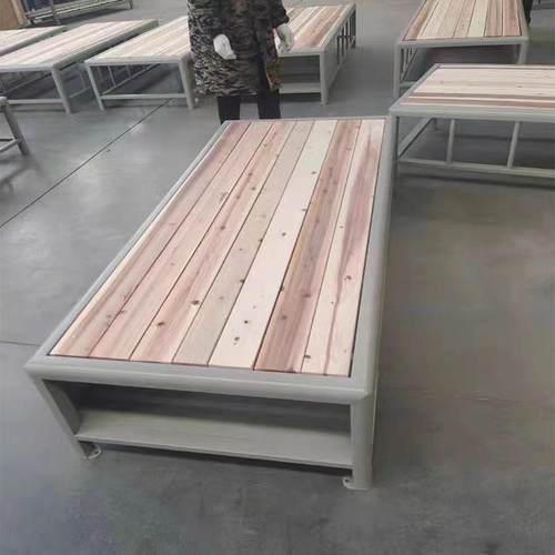 监狱床看守所床拘留所床劳教所床定钢制单人铁床监室床具监舍床