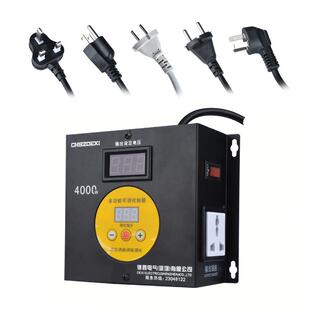 220V风机调速器单相排气扇角磨机无级变速开关调温调压按键减速器